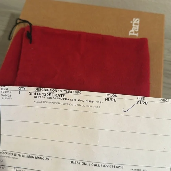 Christian Louboutin So Kate 120 Patent Nude: size 37.5 - Picture 11 of 11